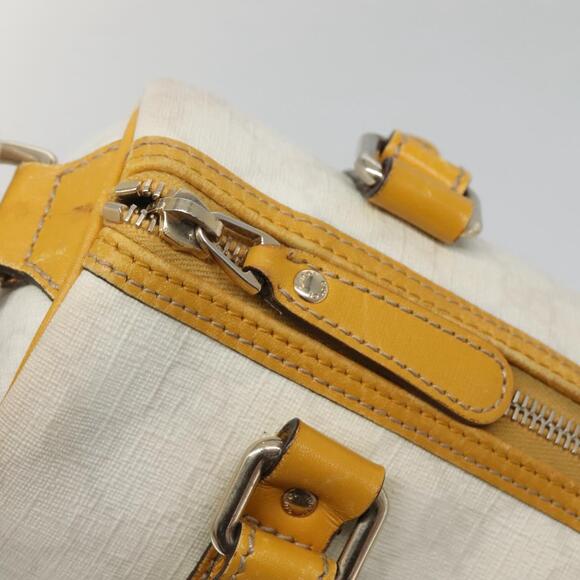 GUCCI GG Supreme Hand Bag Pvc White Gold - Picture 16 of 16